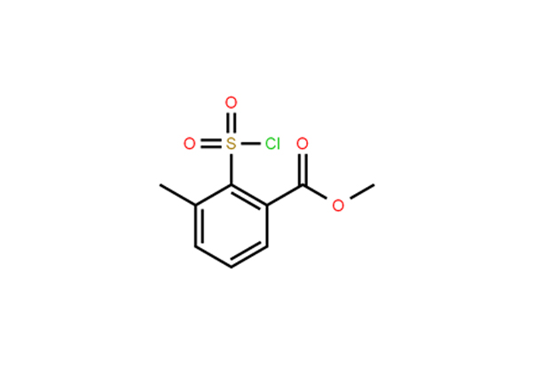 Methyl 3-methyl-2-sulfonyl chloride benzoate